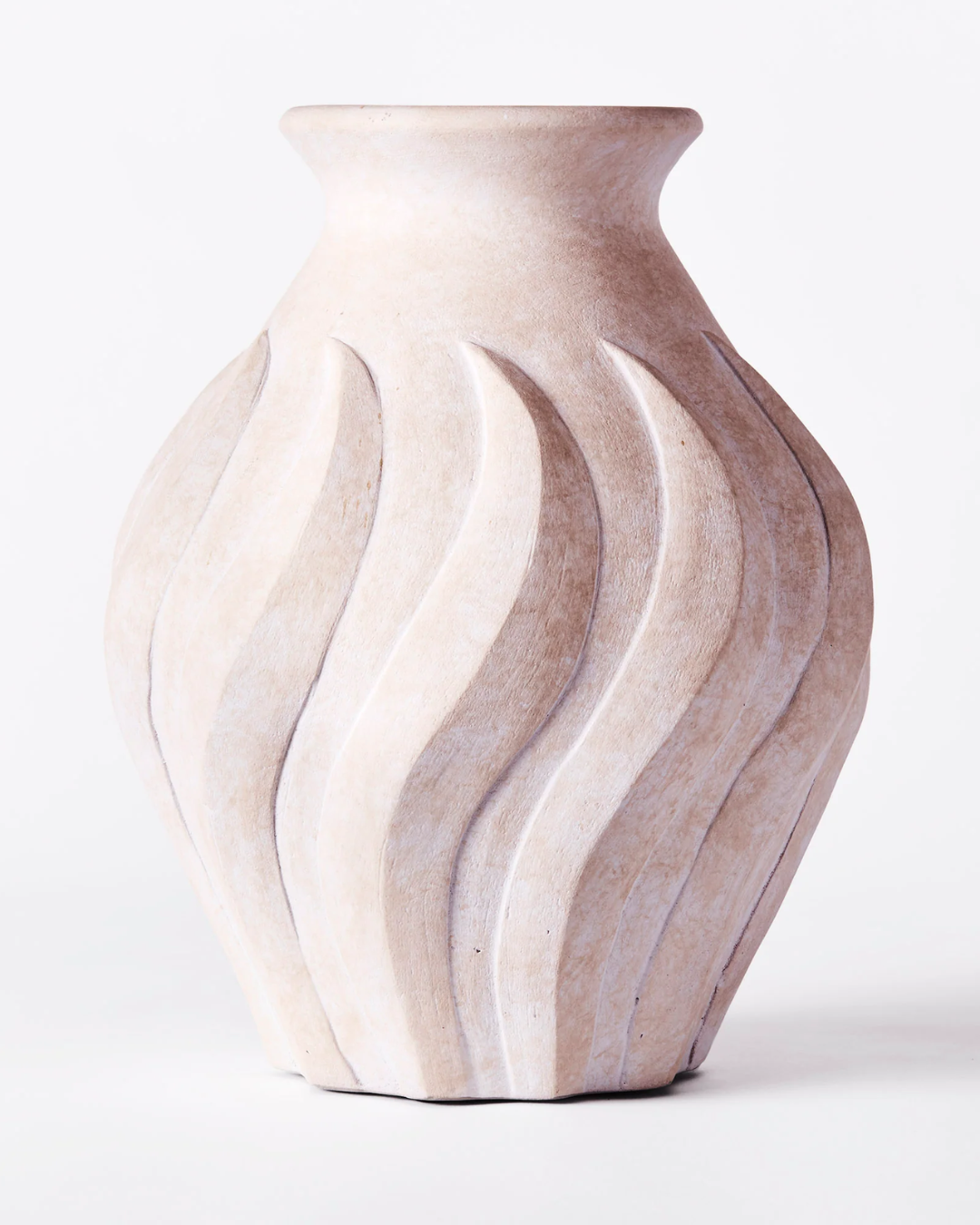 Swirl Vase White Large