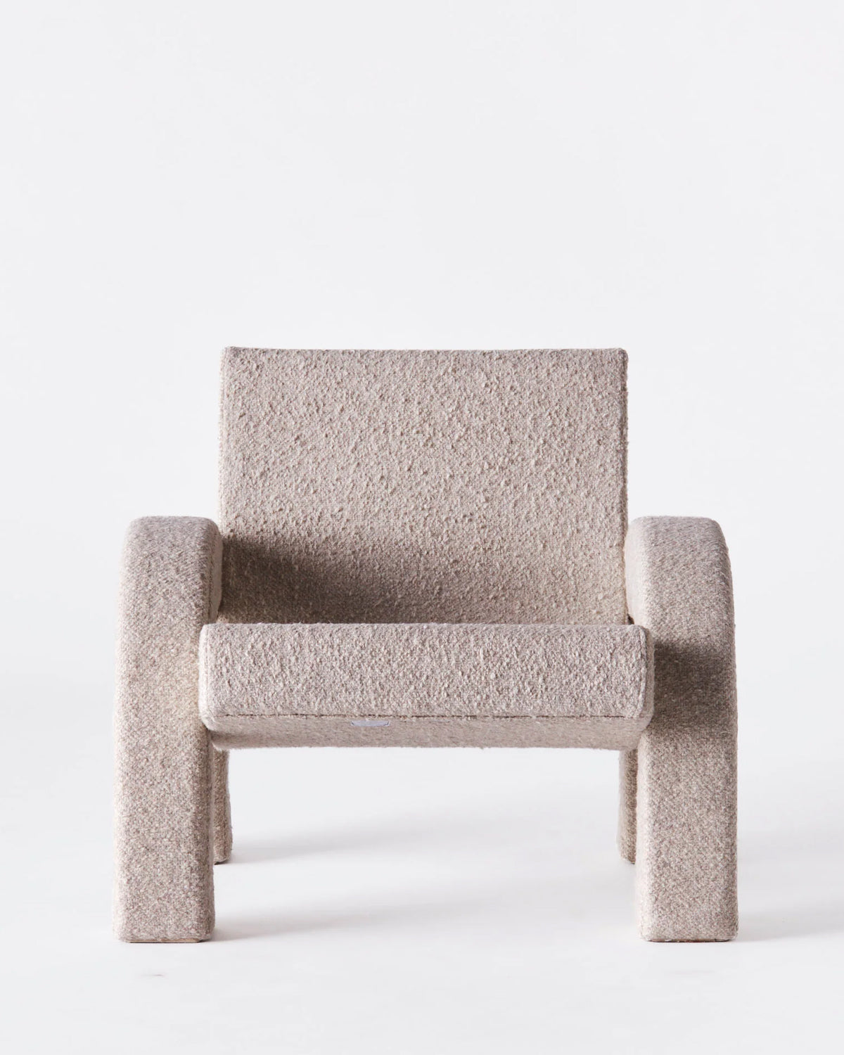 Arco Lounge chair boucle natural