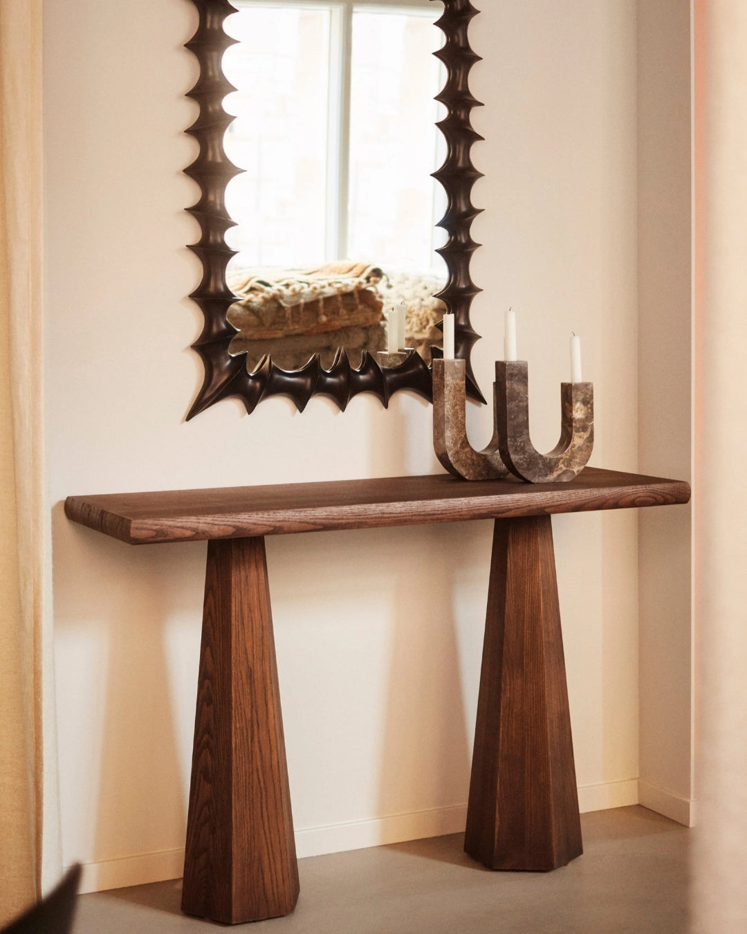 Hexagon Console Table