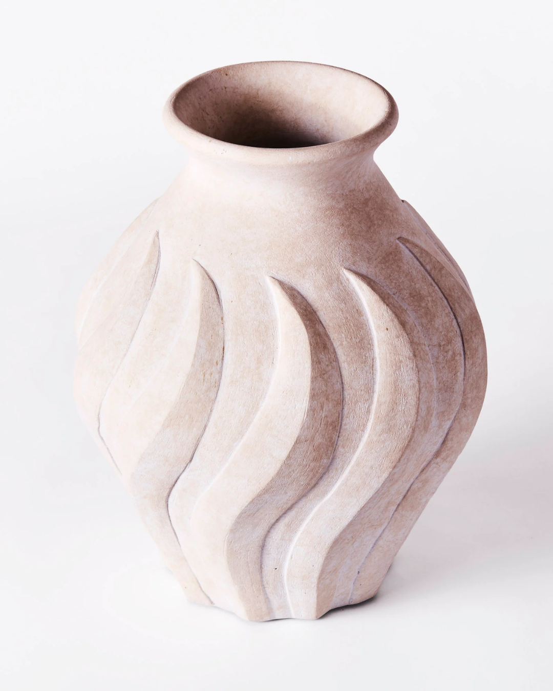 Swirl Vase White Large