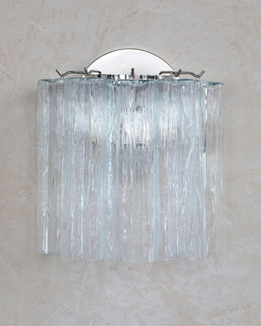 Tubular, wall lamp 18 glass