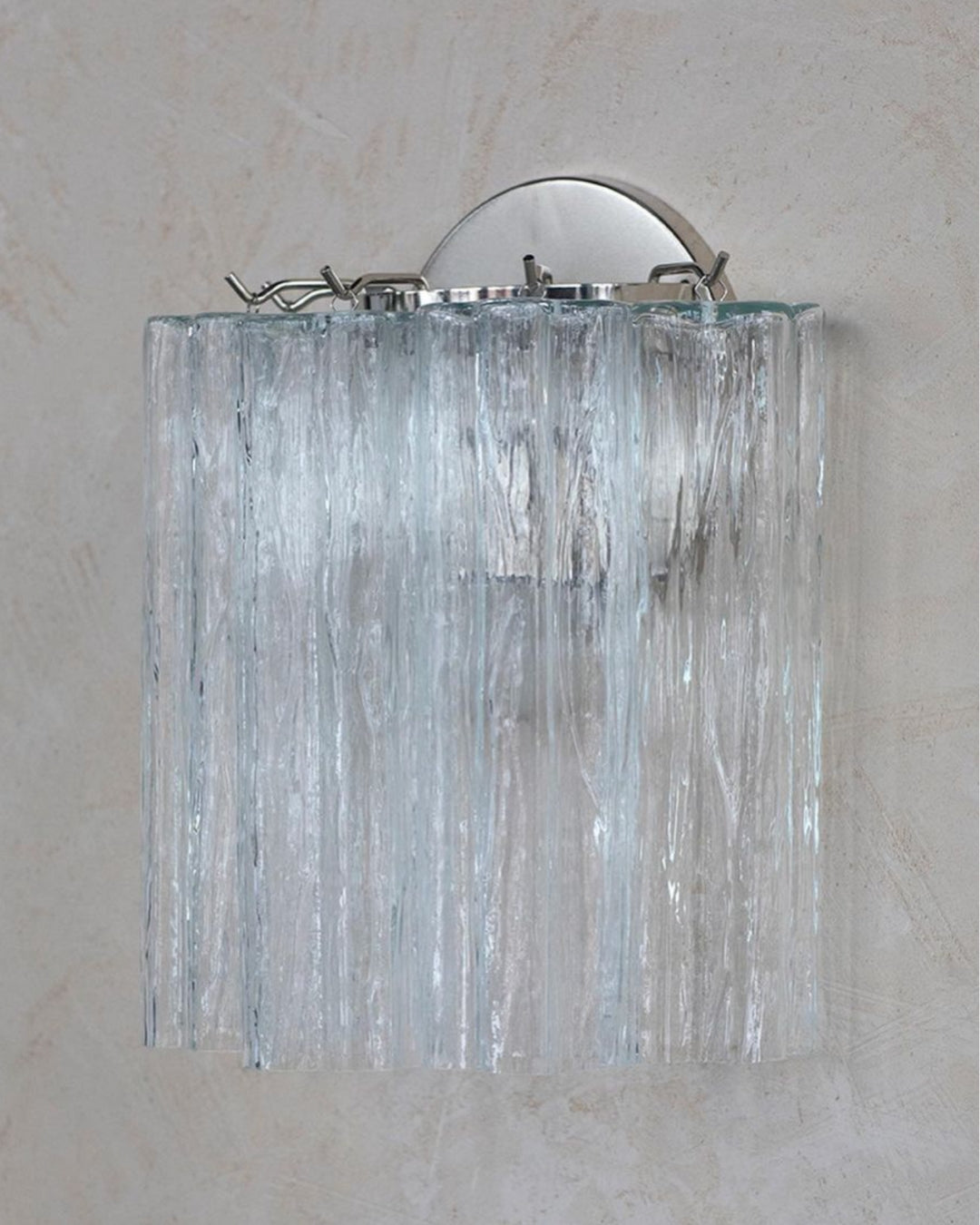 Tubular, wall lamp 18 glass