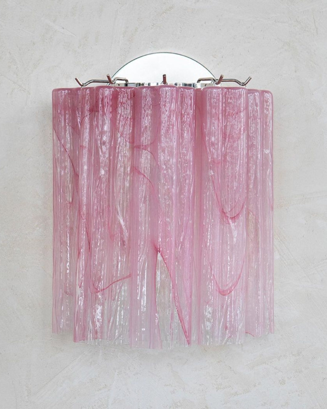 Tubular, wall lamp 18 glass