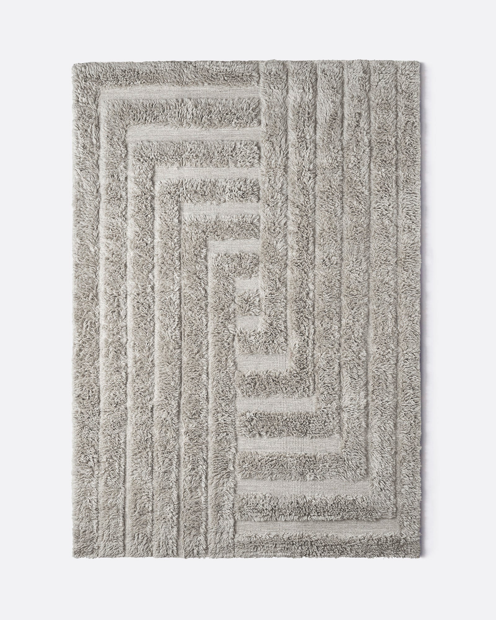 Shaggy Labyrinth Rug