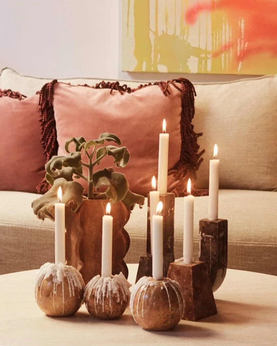 Sphere Candle Holder