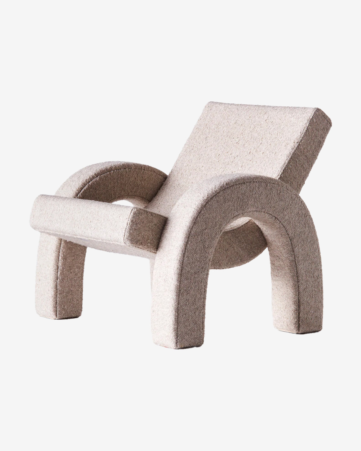 Arco Lounge chair boucle natural