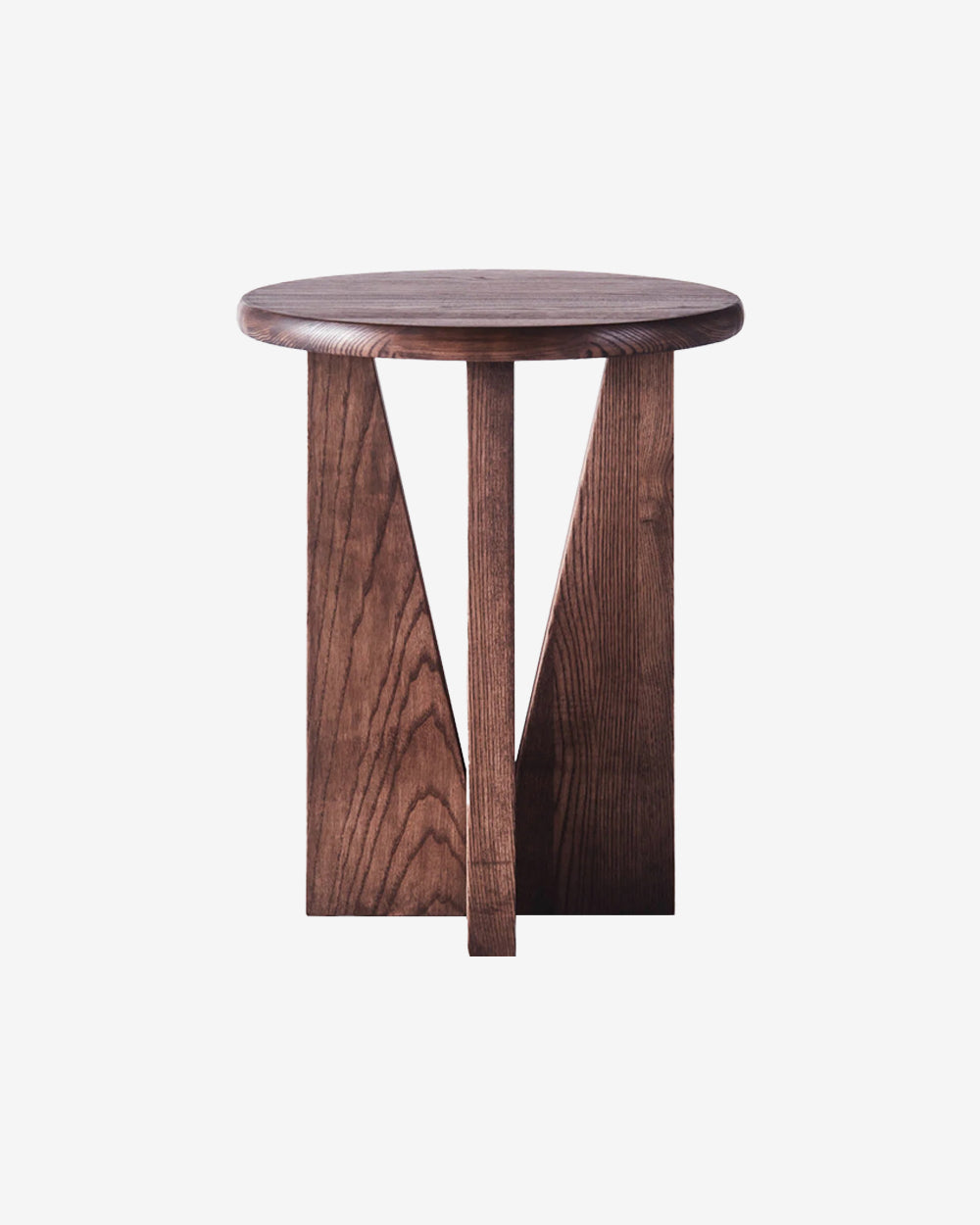 V Side Table Stained Ash