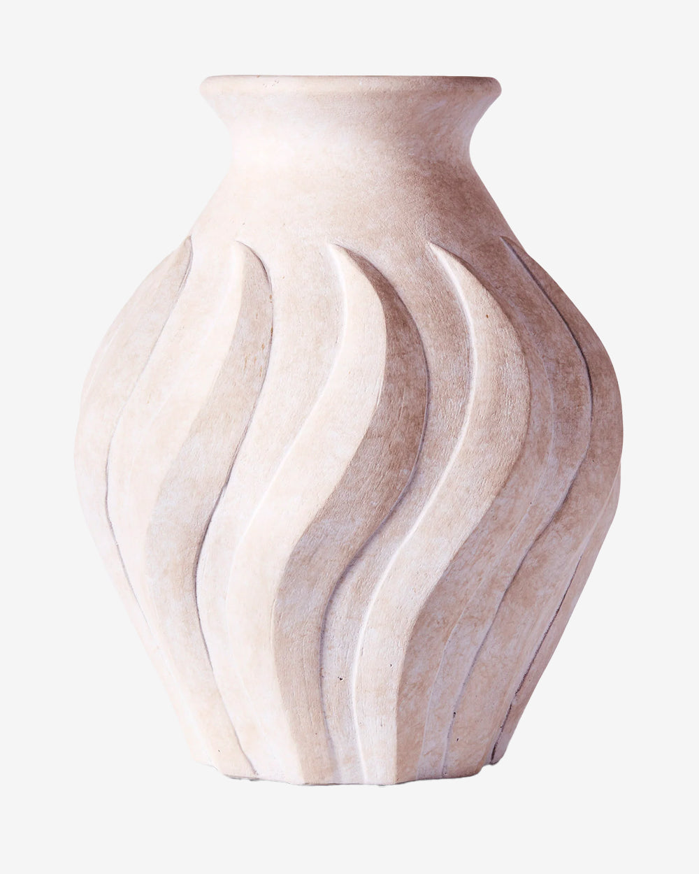 Swirl Vase White Large