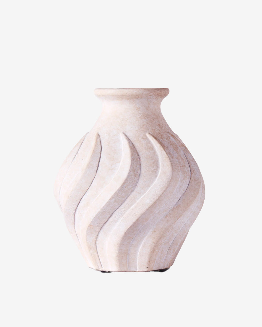 Swirl Vase White Small